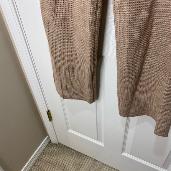 Tan Knit Sweater and Pants Set - Picture 11 of 13